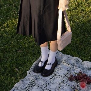 Nicole Saldana Fabiana Mary Janes Sz 40 9.5